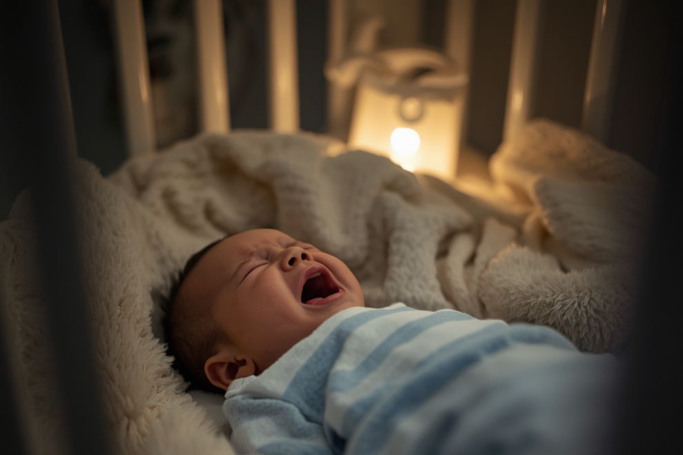 baby crying at night